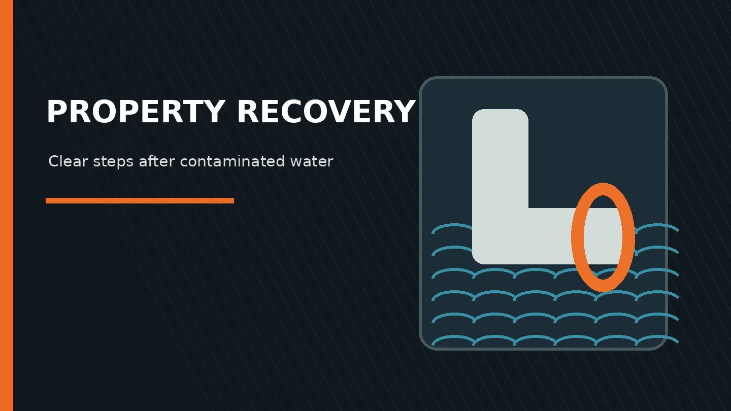 Oxford Mississippi water damage restoration coverage illustration
